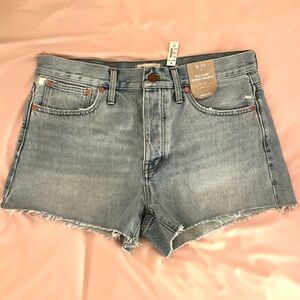 Madewell Relaxed Denim Shorts - size 29 - NWT